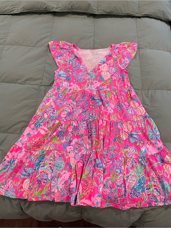 Lilly Pulitzer Dresses & Skirts - Lilly Pulitzer Kawai Flutter Sleeve Dress